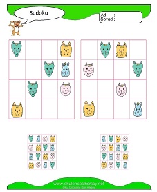 Sudoku Çocuk Bulmacaları